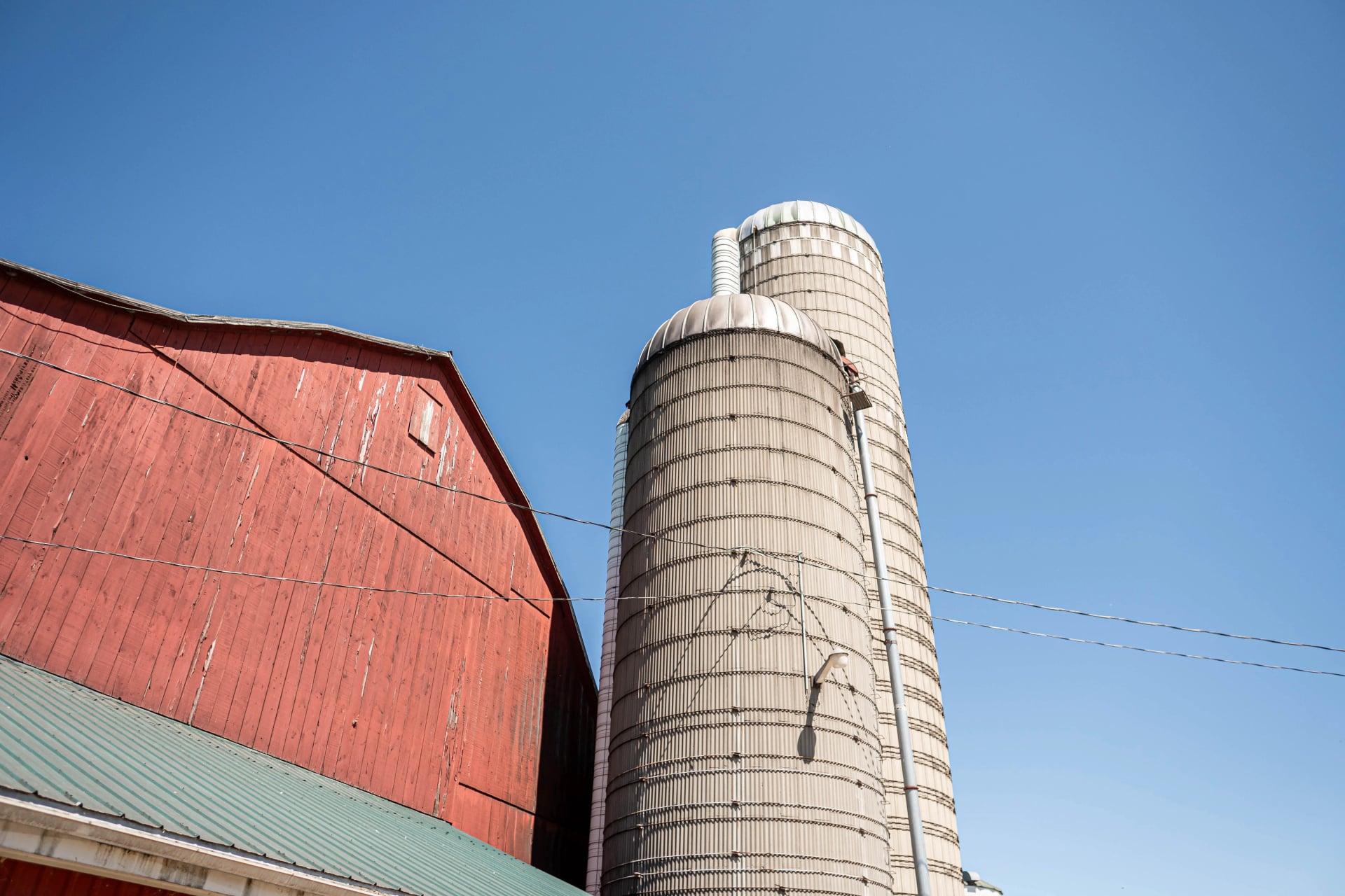 Eby Manor barn and silo